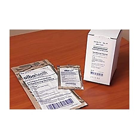 Dukal ABH 213 Alba Xeroform Petrolatum Gauze Dressing, 5" x 9" (Pack of 50)