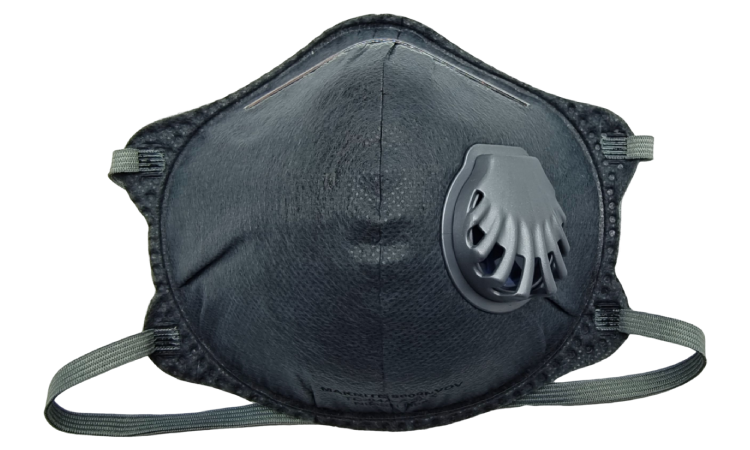 Makrite 9600NVOV+ N95 Respirator with Exhalation Valve & Carbon Layer (Large)
