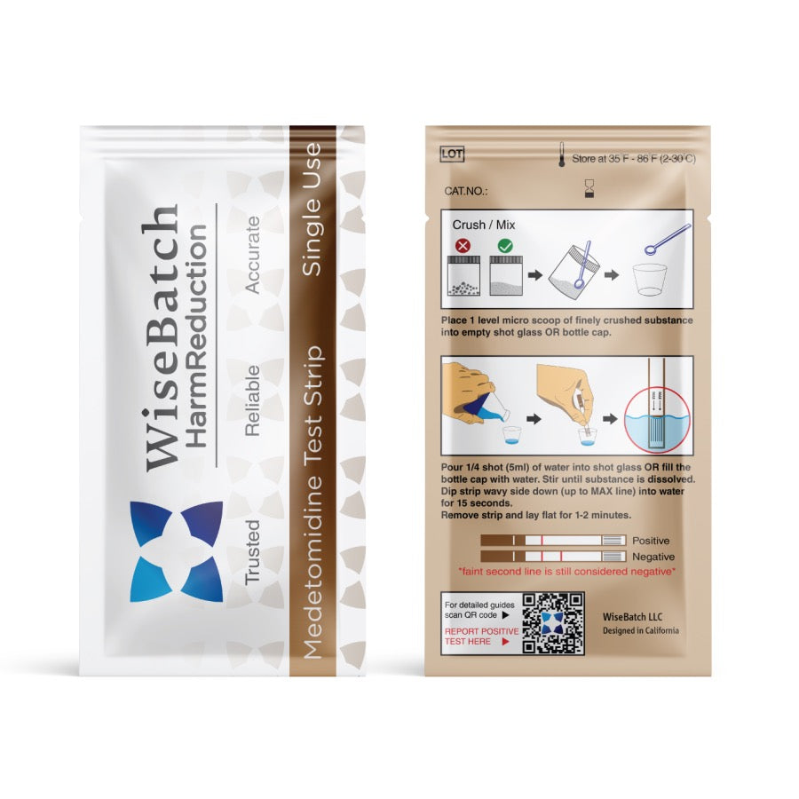 Medetomidine Test Strip + Micro Scoop