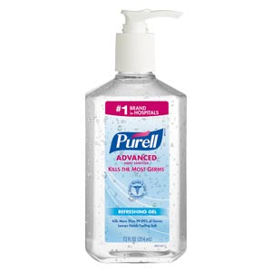 12 oz Purell Advanced Instant Hand Sanitizer Gel, 12 per case (3659-12)