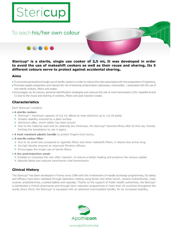 Stericup Sterile Cooker w/ Swab and Filter AP01-118-99