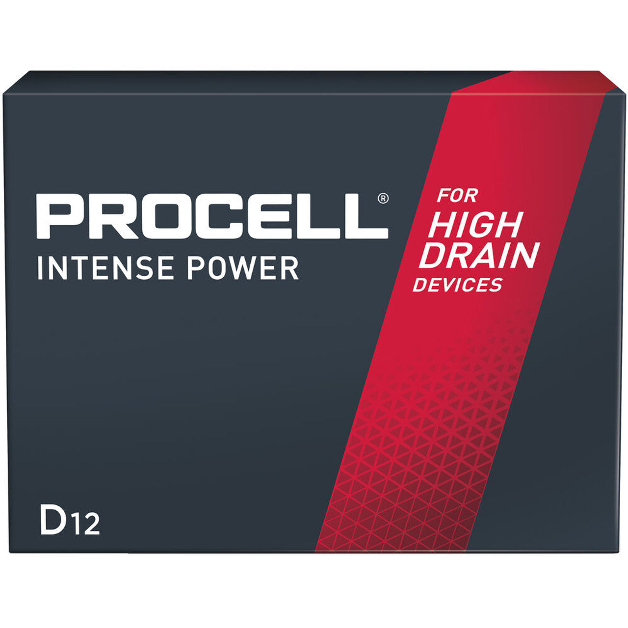 Duracell Procell PX1300 Procell Intense, Size: D, Alkaline Battery, For High Drain Devices