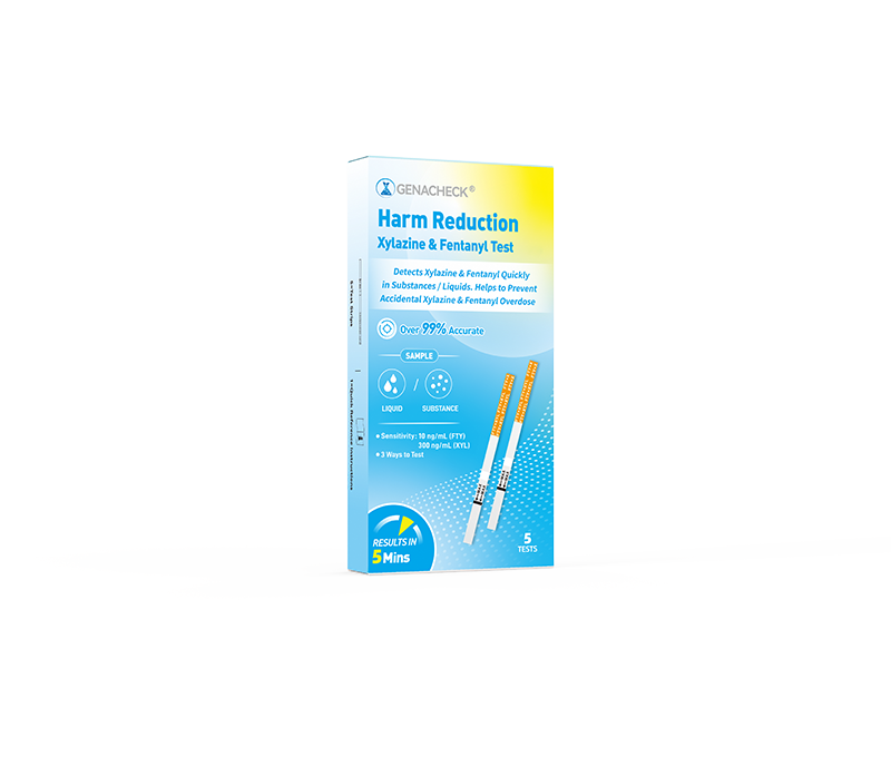 GenaCheck® Harm Reduction Xylazine & Fentanyl Test (Genabio)