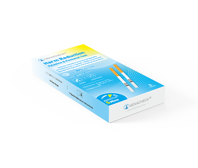 GenaCheck® Harm Reduction Xylazine & Fentanyl Test (Genabio)