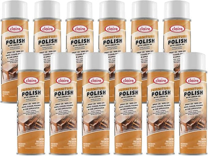 Claire Multi-Surface Furniture Polish 12 19oz BX