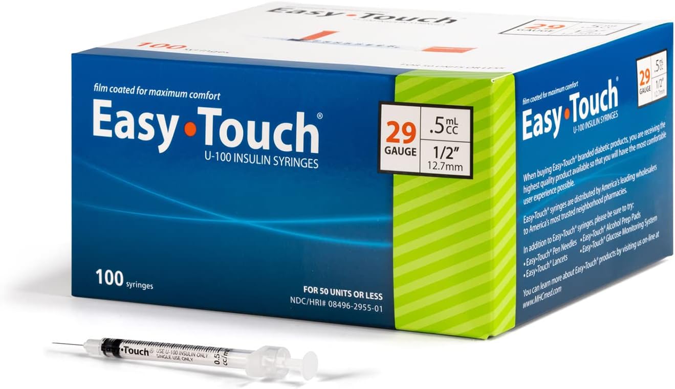 Easy Touch .5cc 29g 1/2 inch (829555)