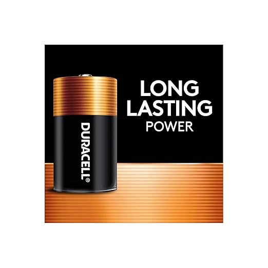 Duracell PGD PC1300CS Battery, Alkaline, Size D