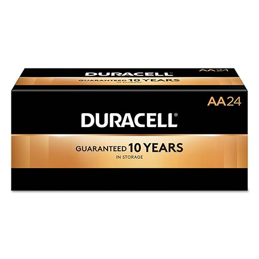 Duracell Power Preserve MN1500BKD Battery, Alkaline, Size AA