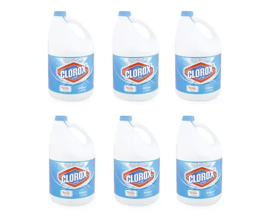 Clorox Bleach Regular 6 x 1 Galon
