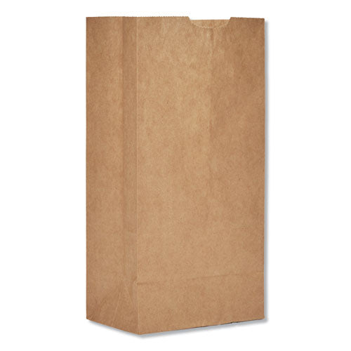 Grocery Paper Bags #4 Size 5" x 3.13" x 9.88" Natural 500/Bundle