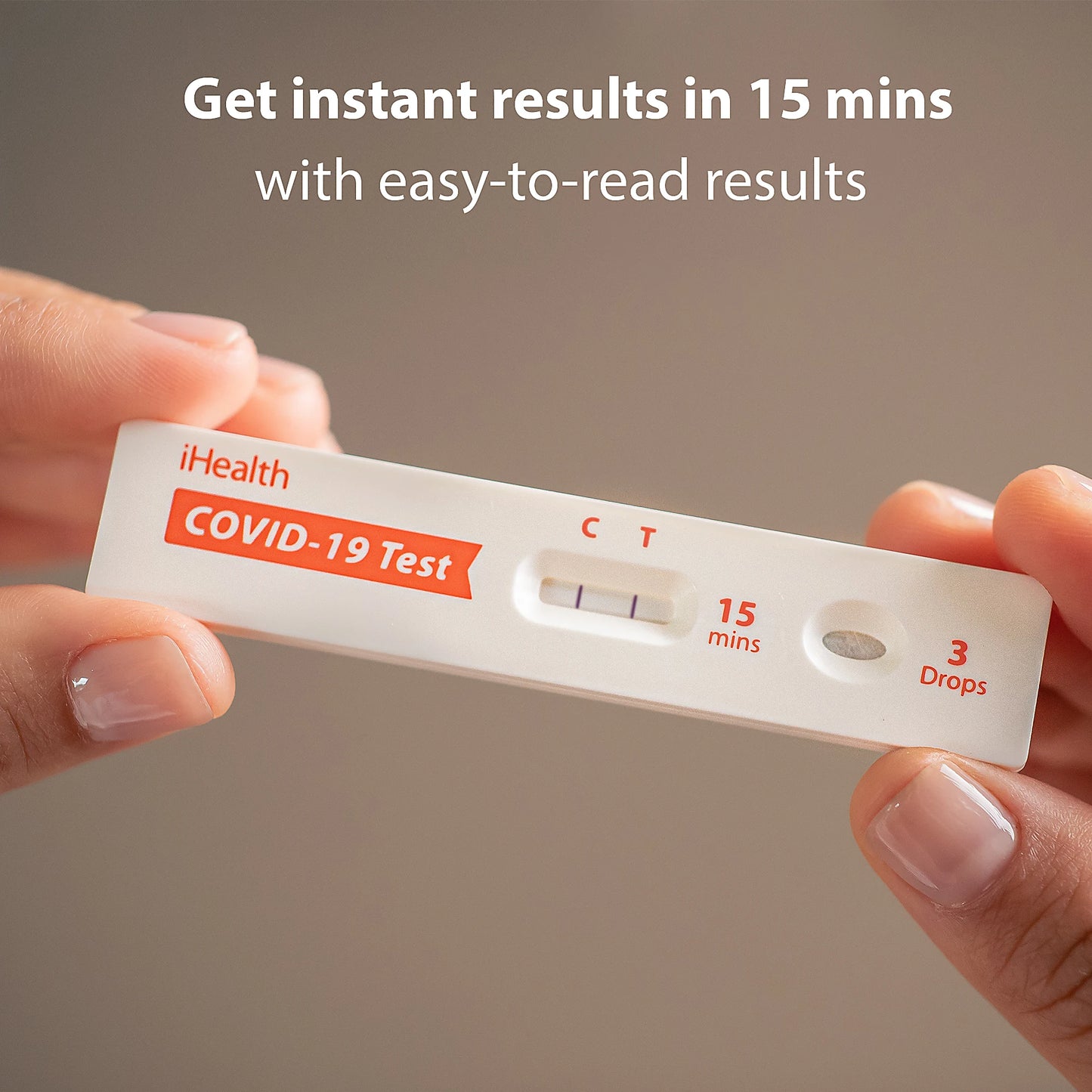 iHealth COVID-19 Rapid Antigen Test (OTC) (2 tests/box)