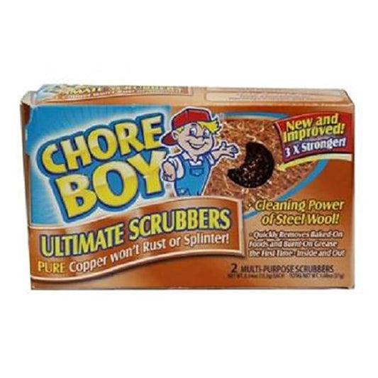 Chore Boy, Copper Scrubbers - 216/cs or 36/bx