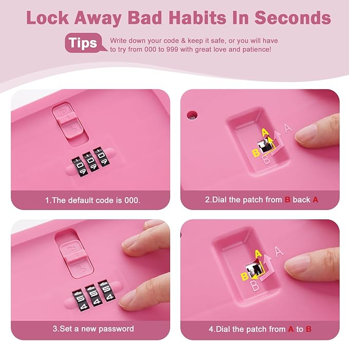 Lockable Storage Box w/ combination