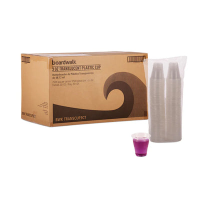 Boardwalk® Translucent Plastic Cold Cups