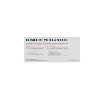 Easy Touch 23Gx 1 inch  Hypodermic needle