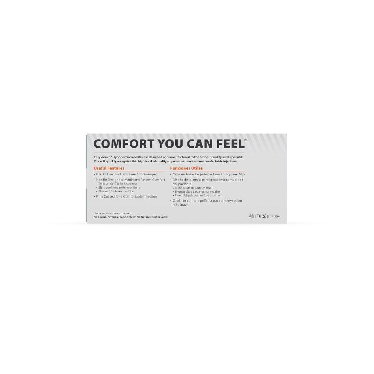 Easy Touch 25Gx 5/8Inch  Hypodermic needle