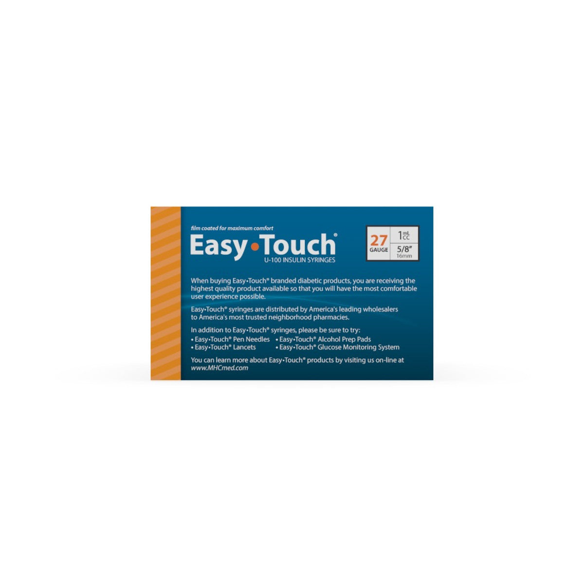 Easy Touch 1cc 27g 5/8 inch (827158)