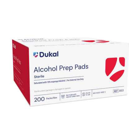 Dukal 853 Alcohol Prep Pad