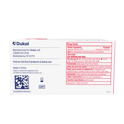 Dukal 853 Alcohol Prep Pad