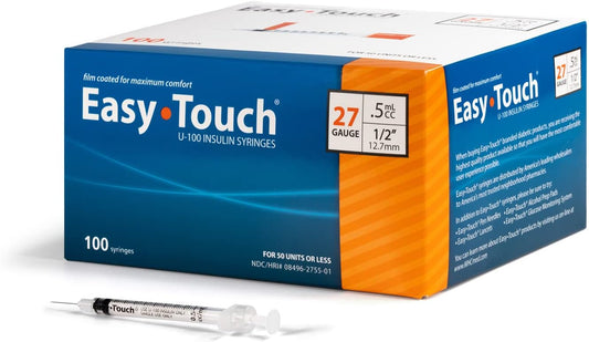 Easy Touch .5cc 27g 1/2 inch (827555)