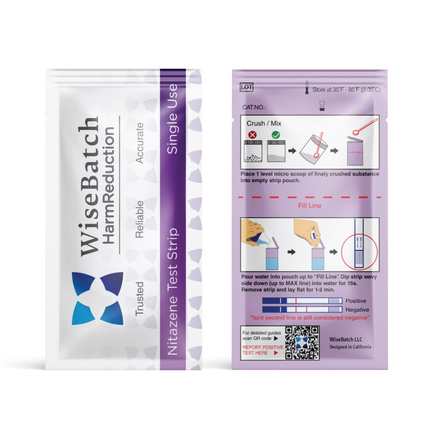 Nitazene Test Strip + Micro Scoop