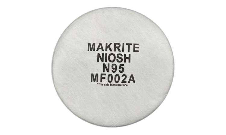 Makrite MF002A N95 Particulate Filter for G510 Half Facepiece Respirator