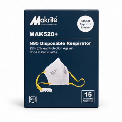 Makrite MAK520+ N95 Disposable Respirator