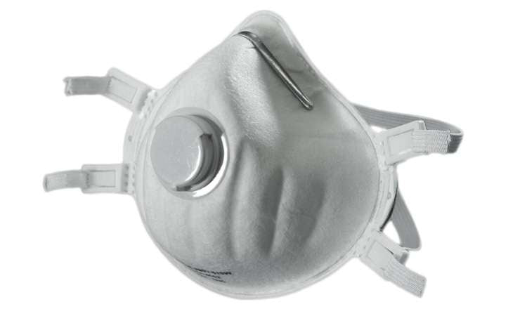 Makrite N95V-510W Flame Resistant N95 Respirator with Exhalation Valve