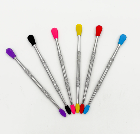 Pusher, silicone tip