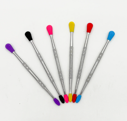 Pusher, silicone tip