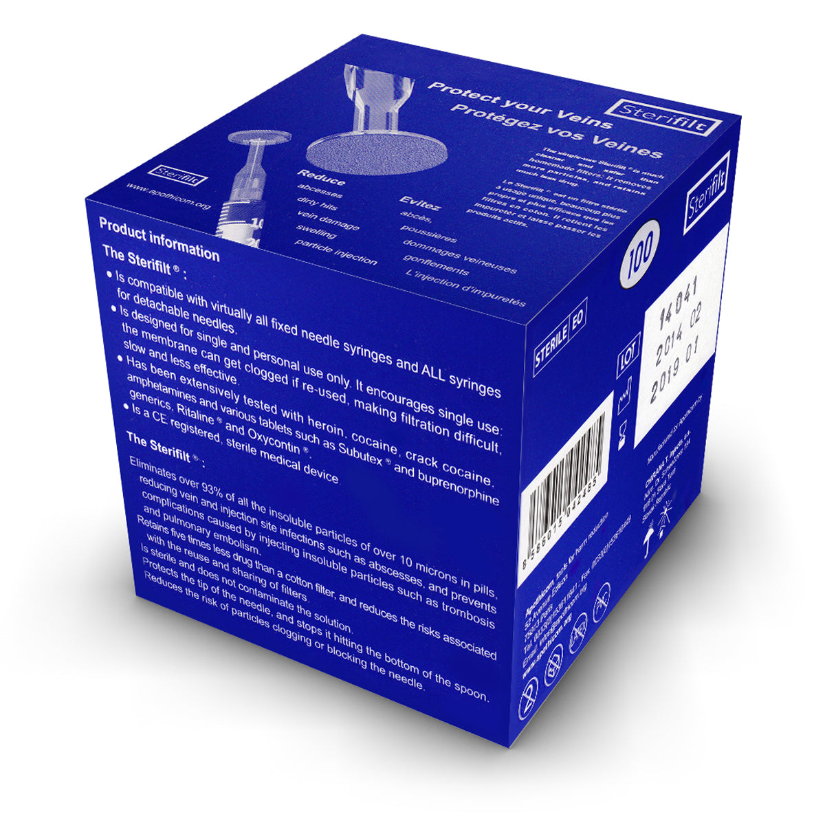 STERIFILT BASIC - Case of 1000 or 4000