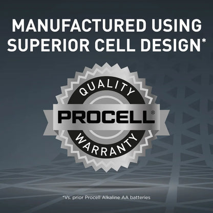 Duracell Procell PX1500 Procell Intense, Size: AA, Alkaline Battery, For High Drain Devices