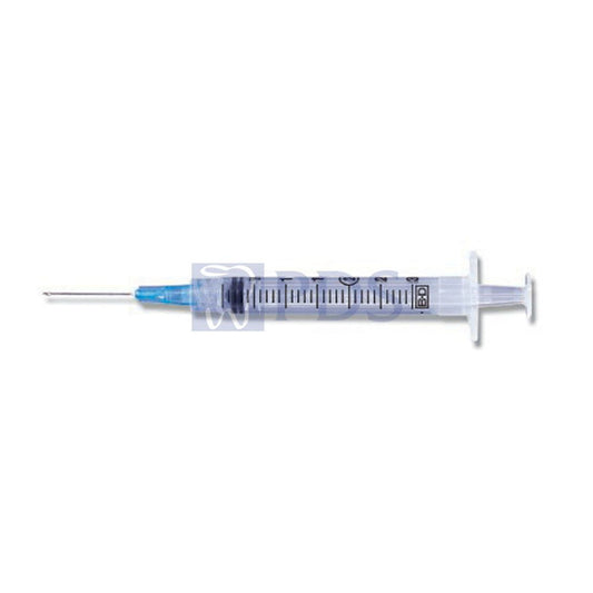 BD 309581 3mL Syringes & Needles box of 100, 8boxes per case