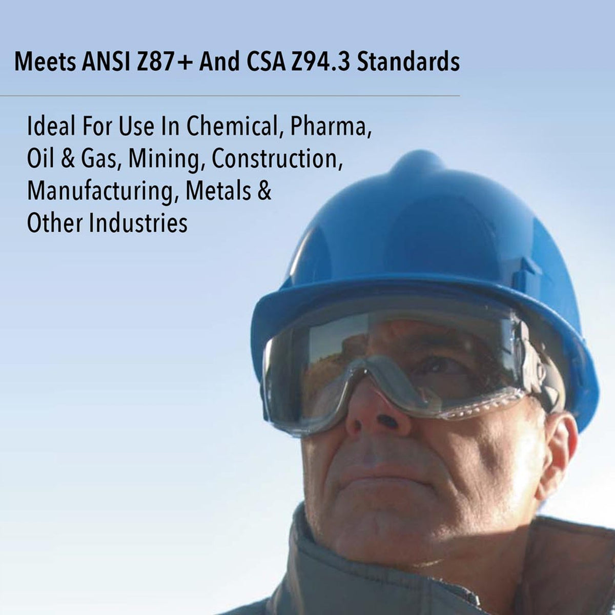 Uvex by Honeywell Stealth Safety Goggles with Uvextreme Anti-Fog Coating - S39610C
