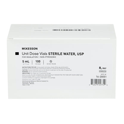 McKesson STERILE WATER 5mL vial
