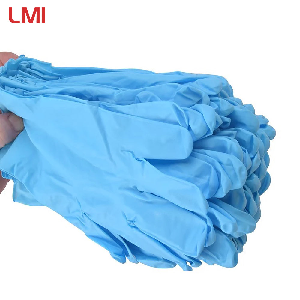 Nitrile examination gloves