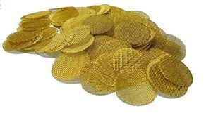Brass Pipe Screens (3/4")